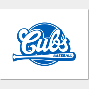 Cubs up to Bat Posters and Art